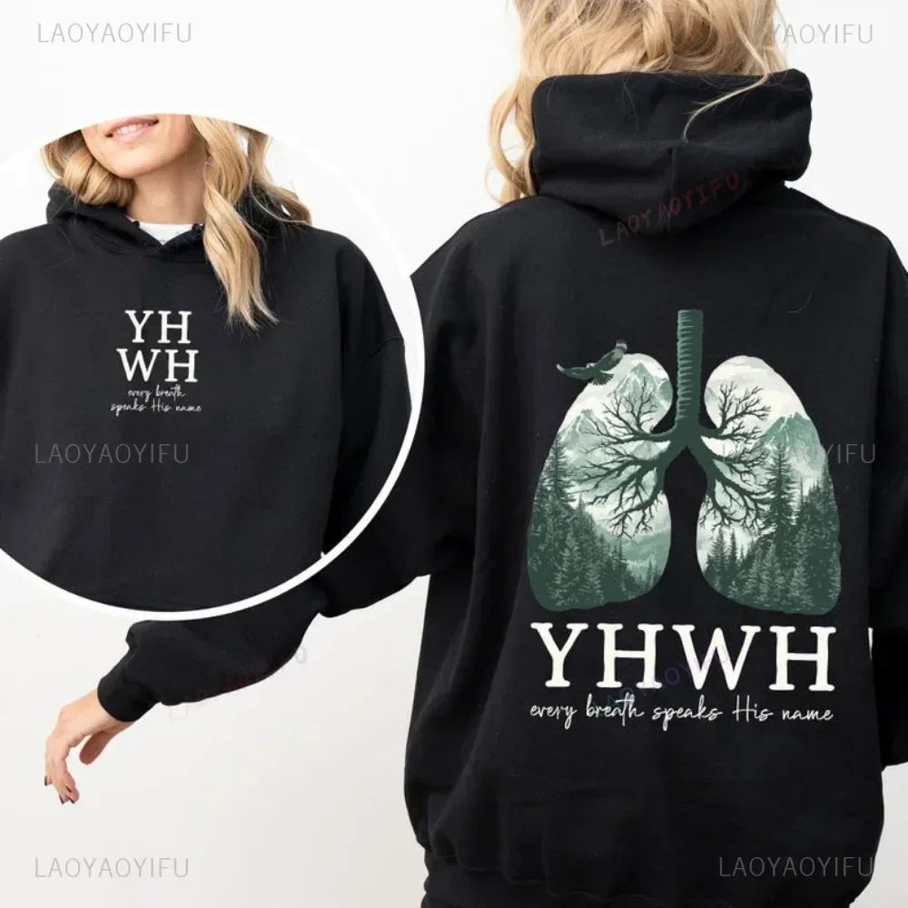 YHWH Lungs Christian Front and Back