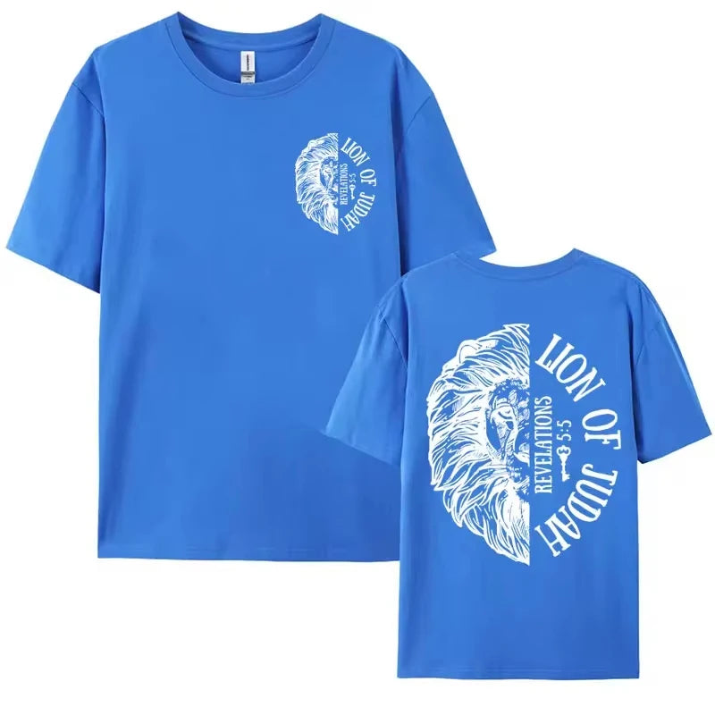 Lion of Judah Tshirt Jesus Loves You