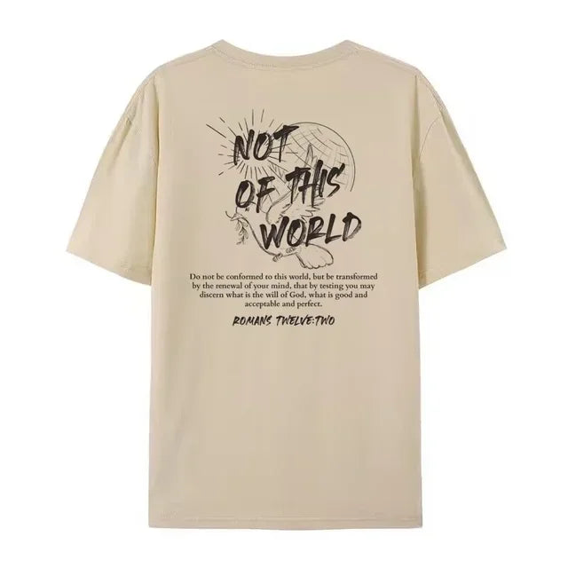World Bible Verse T Shirt Women