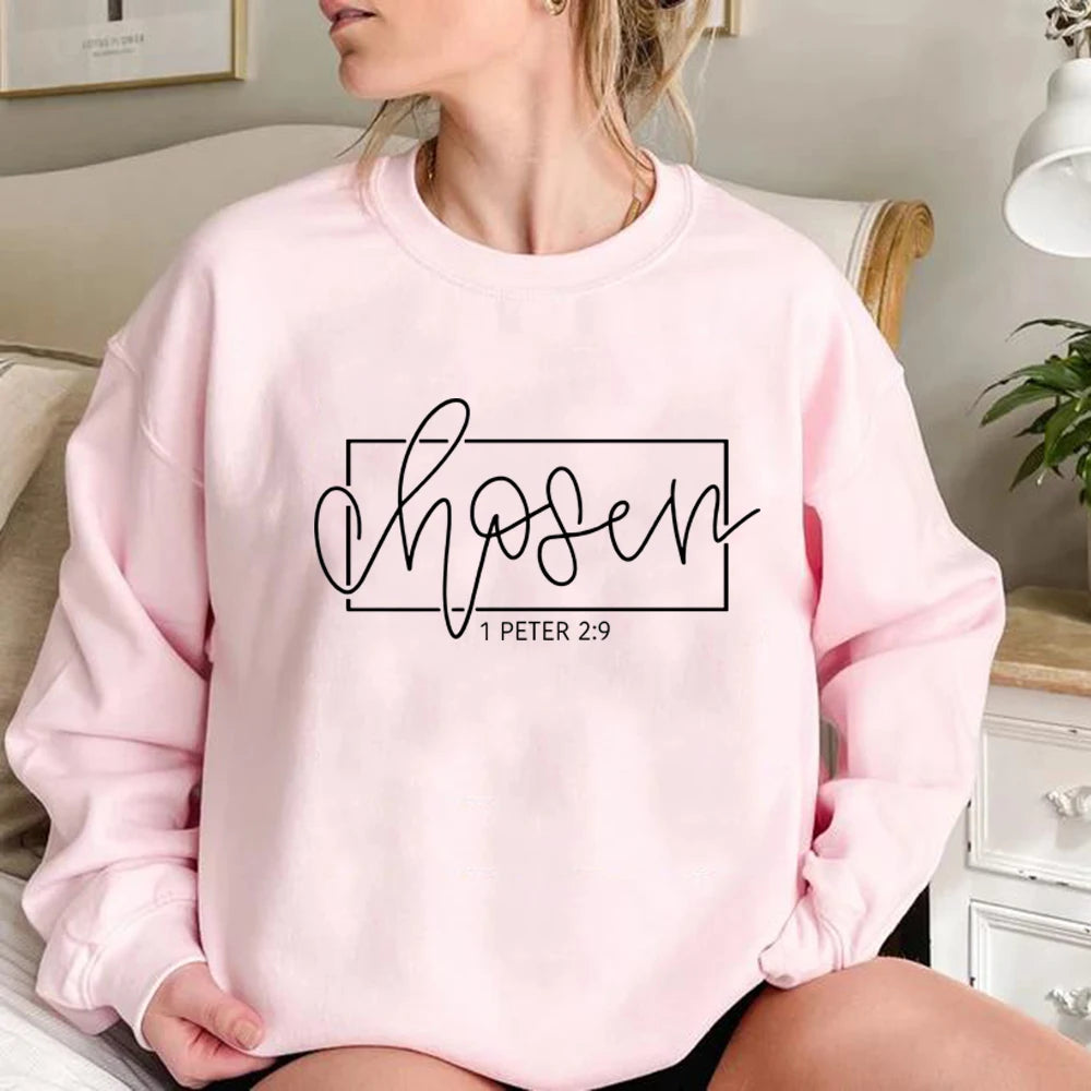 Chosen 1 Peter 2 9 Sweatshirt Christian Apparel