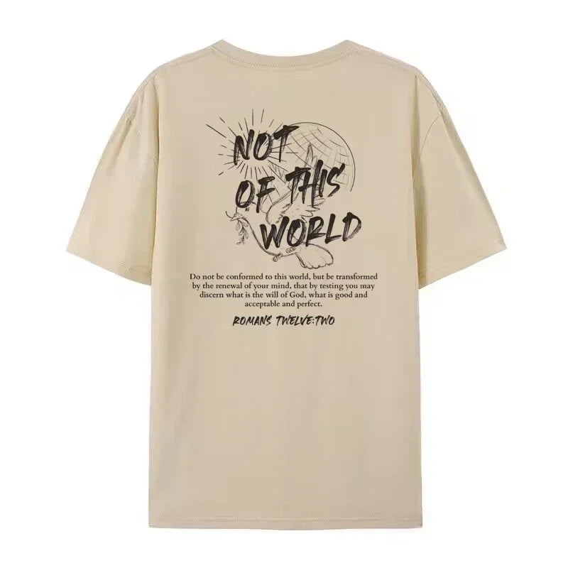 World Bible Verse T Shirt Women