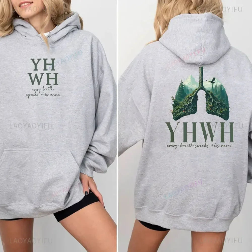 YHWH Lungs Christian Front and Back