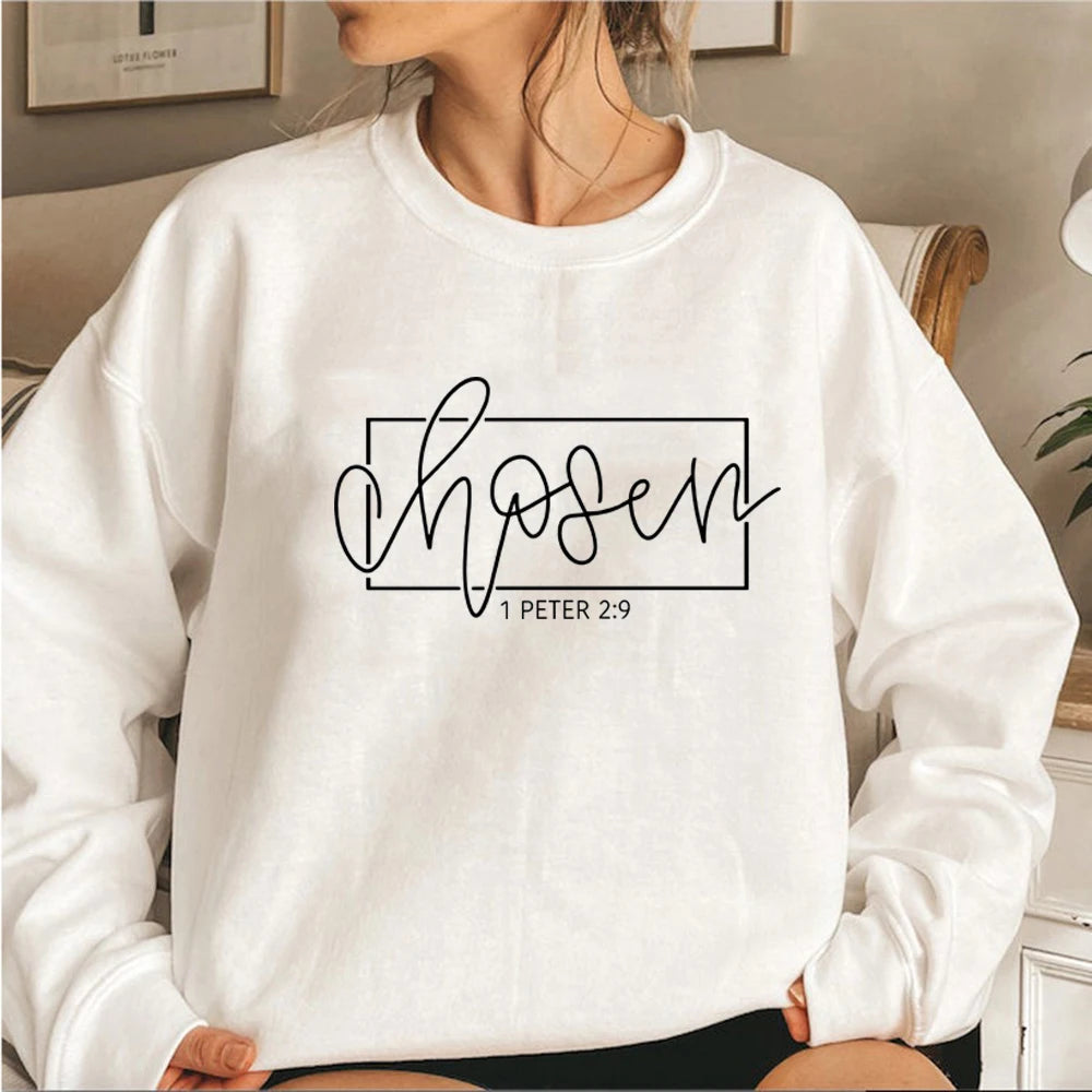 Chosen 1 Peter 2 9 Sweatshirt Christian Apparel