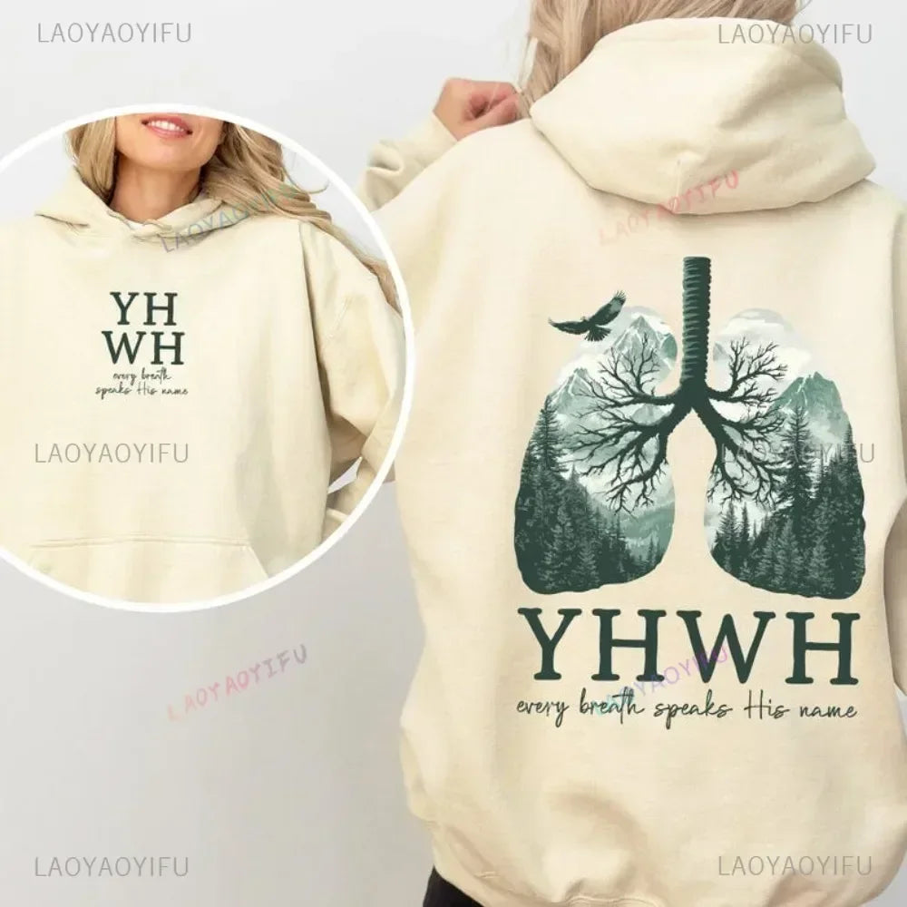 YHWH Lungs Christian Front and Back