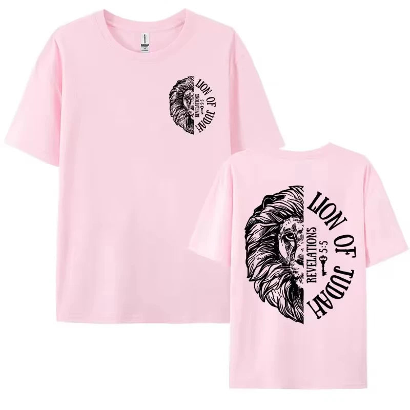 Lion of Judah Tshirt Jesus Loves You