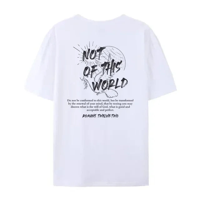 World Bible Verse T Shirt Women
