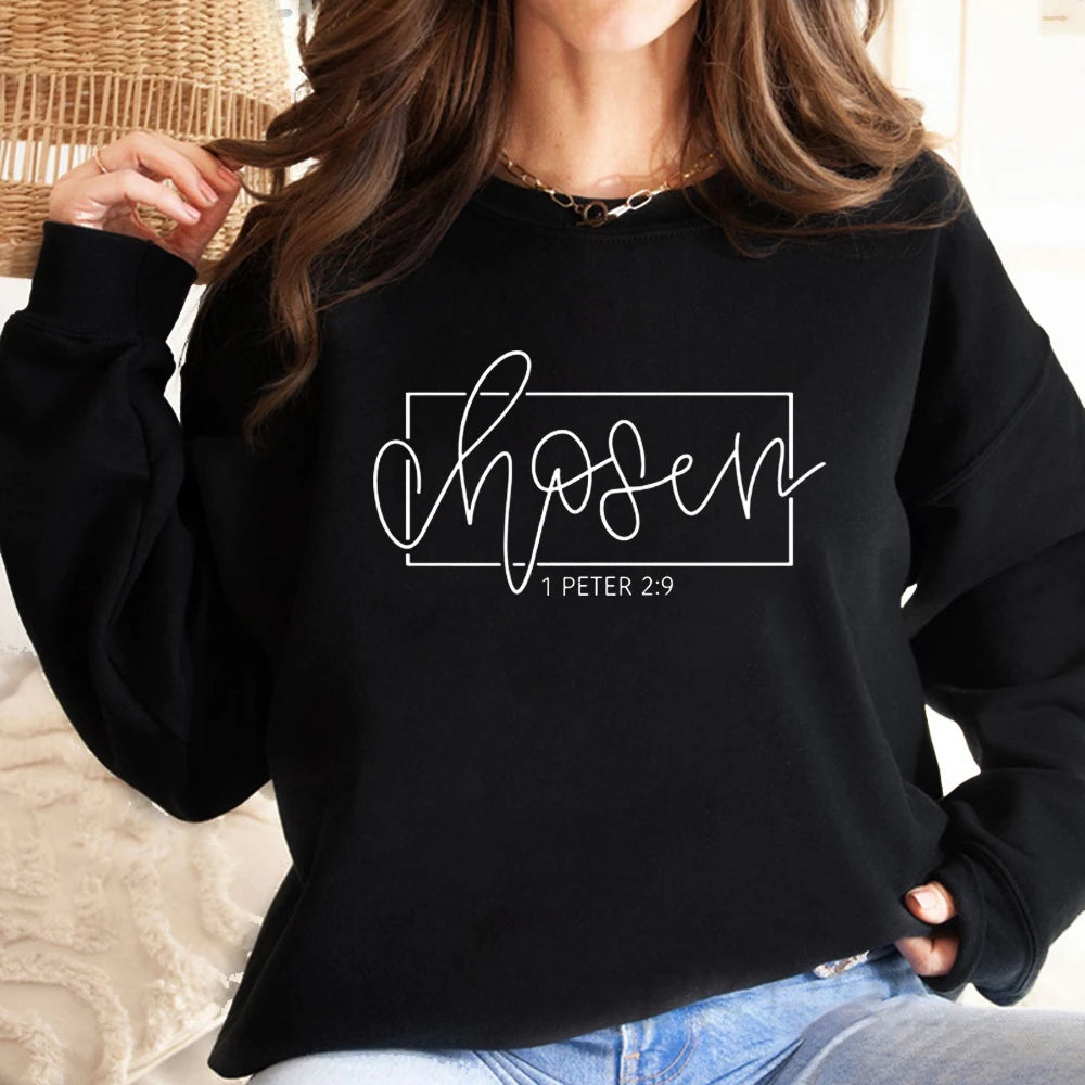 Chosen 1 Peter 2 9 Sweatshirt Christian Apparel