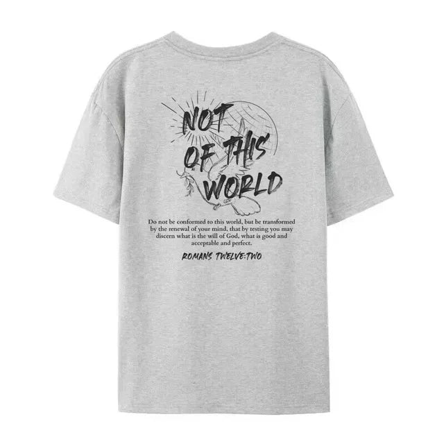World Bible Verse T Shirt Women