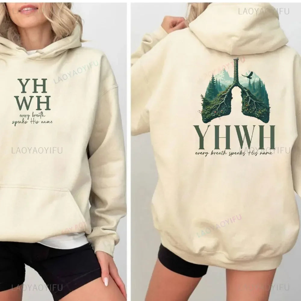 YHWH Lungs Christian Front and Back