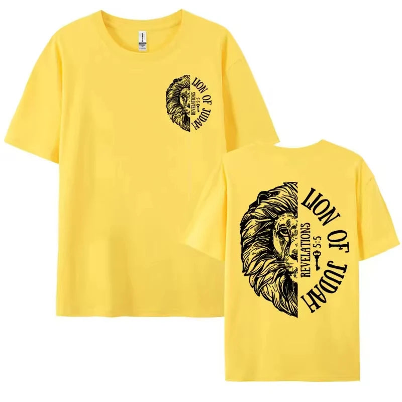 Lion of Judah Tshirt Jesus Loves You