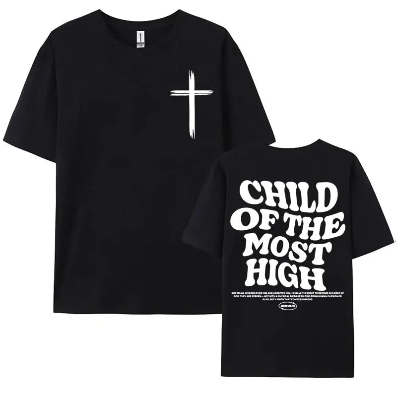 Aesthetic Christian Bible Verse T Shirt for Men