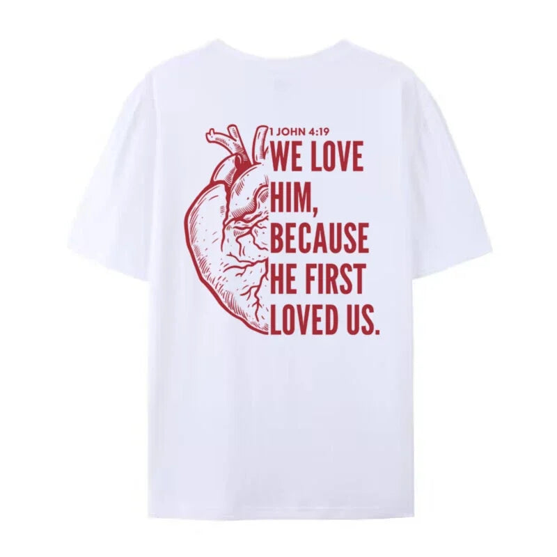 Women Oversized Back Print Christian Streetwear
