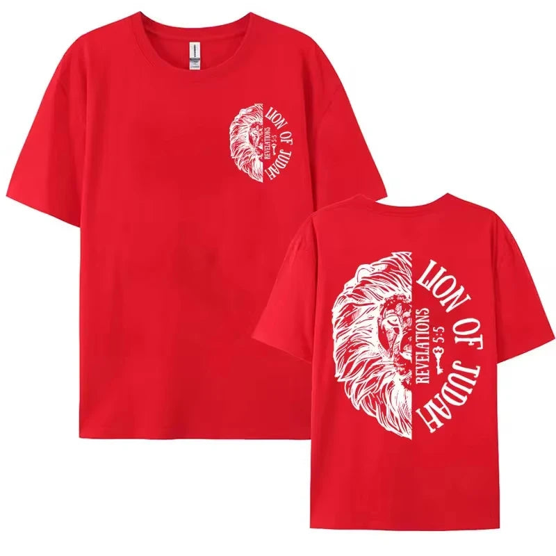 Lion of Judah Tshirt Jesus Loves You