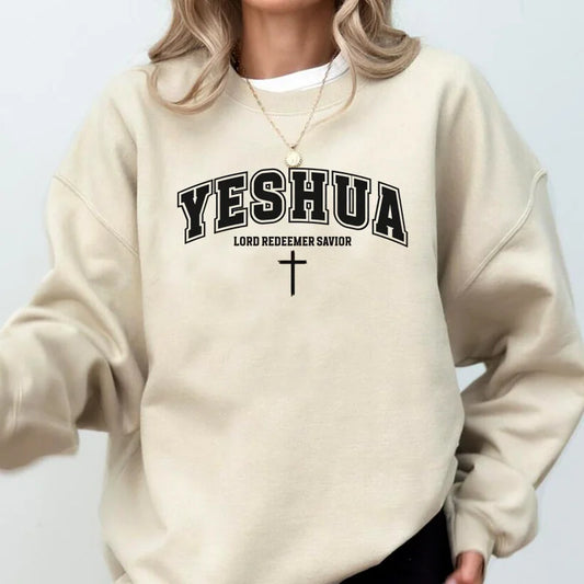Vintage Yeshua Sweatshirt Christian Hoodie