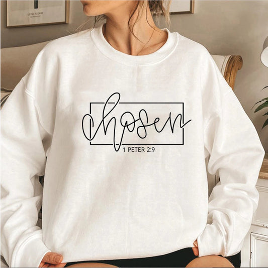 Chosen 1 Peter 2 9 Sweatshirt Christian Apparel
