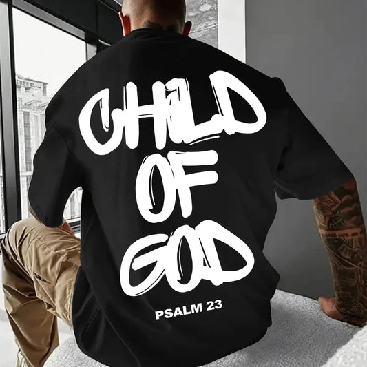 Psalm 23 Graphic Print Tee Shirt for Men